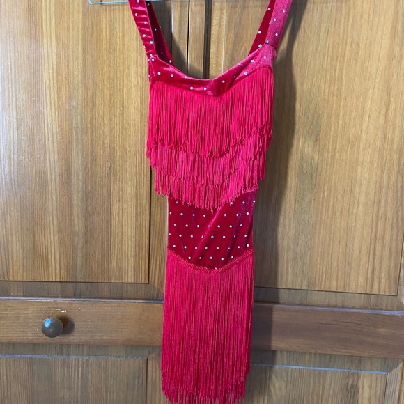Weismann Showtime RED “All That Jazz” Costume size AS - Picture 9 of 13